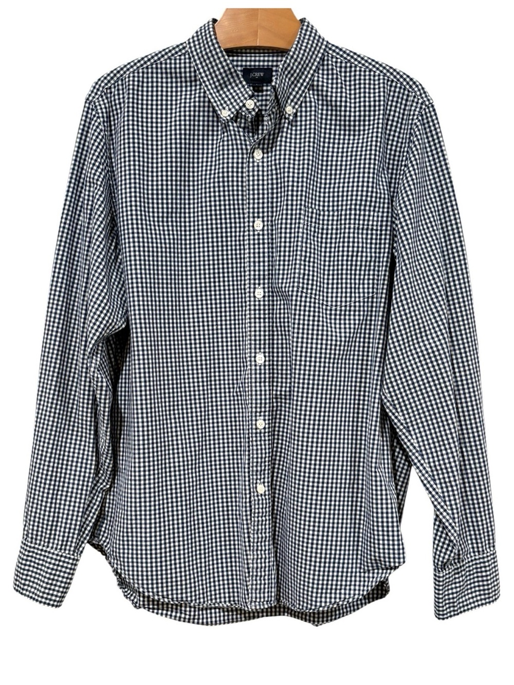 J. Crew Classic Fit Plaid Button Down Shirt Large